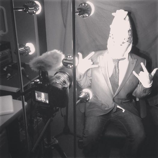 WeTheMCC's tweet photo. We promise we are not shooting propaganda videos #Sackboy #MCC #SketchHorror #Questions http://t.co/DGzi24Pu6F