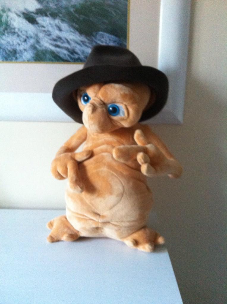 Did Stuart get his granddaughter a E . T  oyea he did