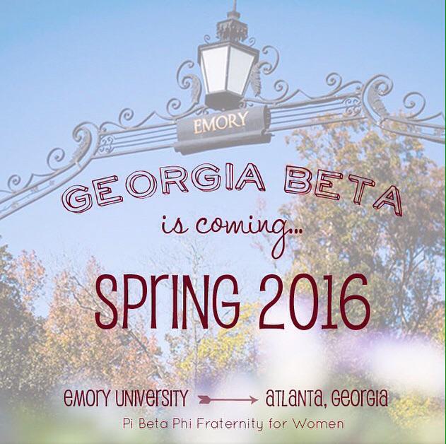 DrArthurDoctor's tweet photo. We are excited to welcome @PiBetaPhiHQ to Emory!!!!! @EmoryNPHC @EmoryMGC @EmoryIFC @EmoryPanhel http://t.co/BpHkkmuK3x
