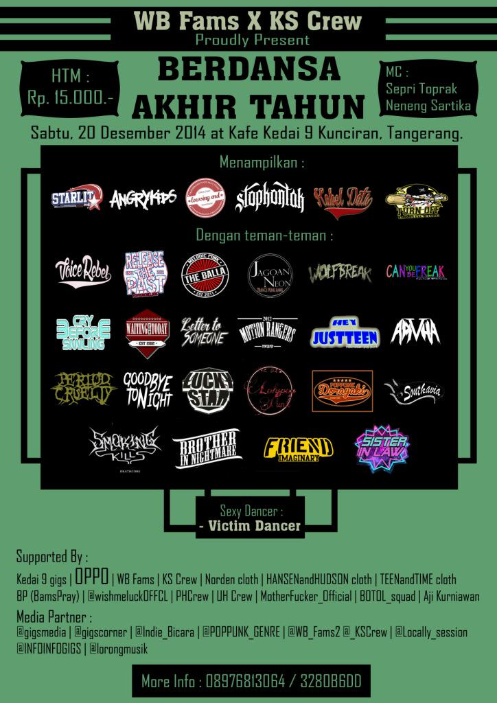 20 des at kedai 9 kunciran w/ <a href="/starlitpoppunk/">STARLIT</a> <a href="/angrykids/">AngryKids Official</a> <a href="/stopkontak_hc/">Stopkontak hardcore</a> <a href="/kabeldatarock/">KABEL DATA</a>