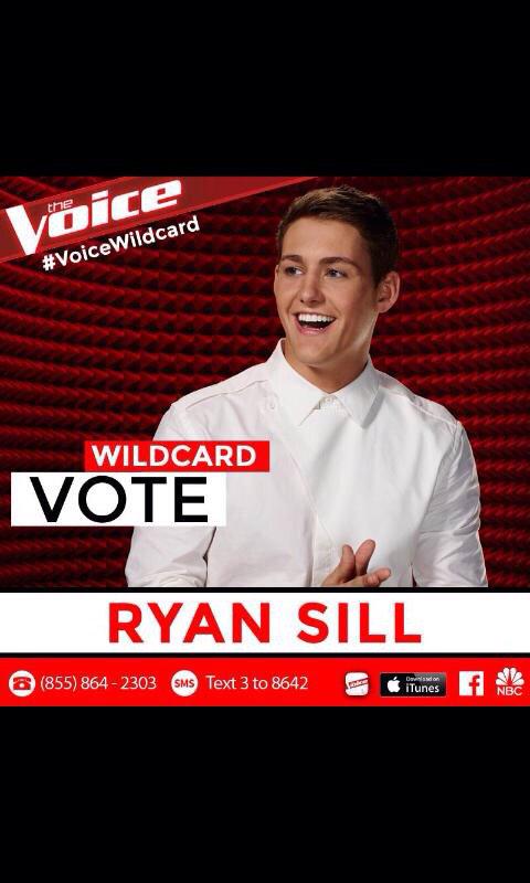 _haleyyy_07's tweet photo. Just voted for @ryansill . You guys should go vote for him too !! 😍 #WildCardRyan @ryansill http://t.co/z0s179vRbc