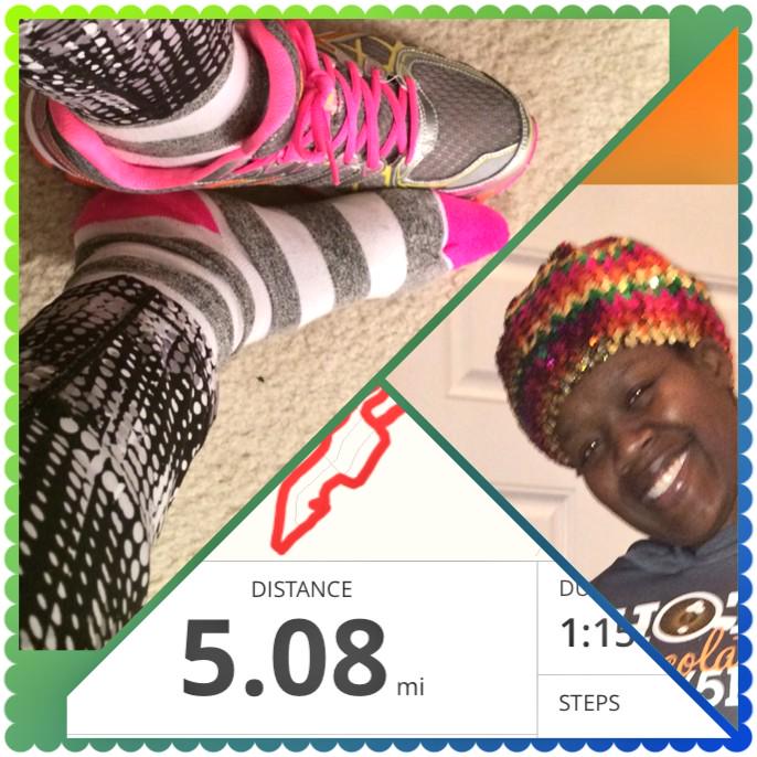 keecharris's tweet photo. Temp dropped. #Creativity soared. Got #colorful &amp; #playful for today's #walk #wardrobe. 5 mi of #smiles. #fitness http://t.co/gEUDRnmioT