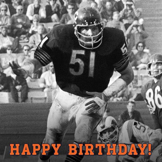 Double-tap to wish great Dick Butkus a Happy Birthday! by nfl 