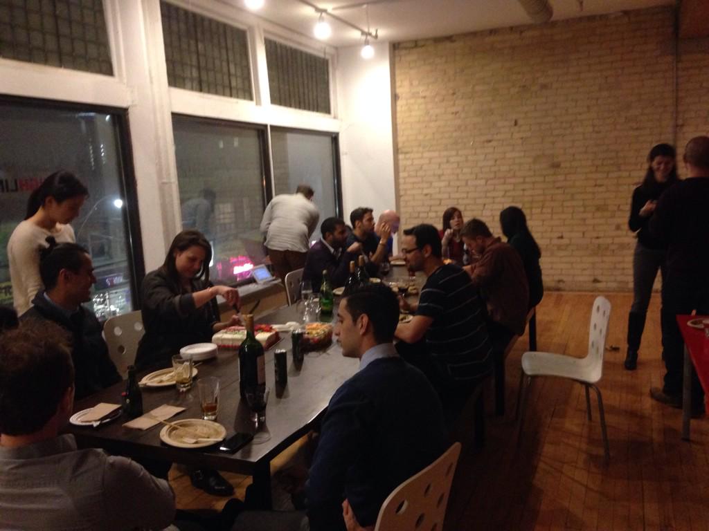 IanGeraldKing's tweet photo. #SpeedToSeed | Christmas love at @HIGHLINEvc Toronto this evening <3 http://t.co/OkWgU8LSmc