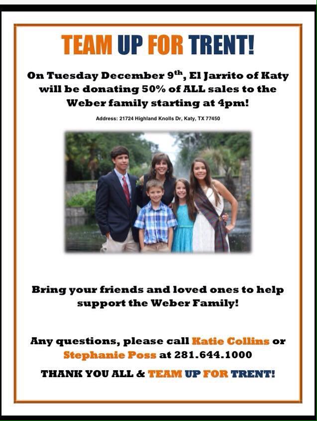7LHSFootball's tweet photo. There's already a lot here but please try to come! 50% of all sales are going to the Weber family! #RIPTweb ๐ http://t.co/vNhpg0C6dG