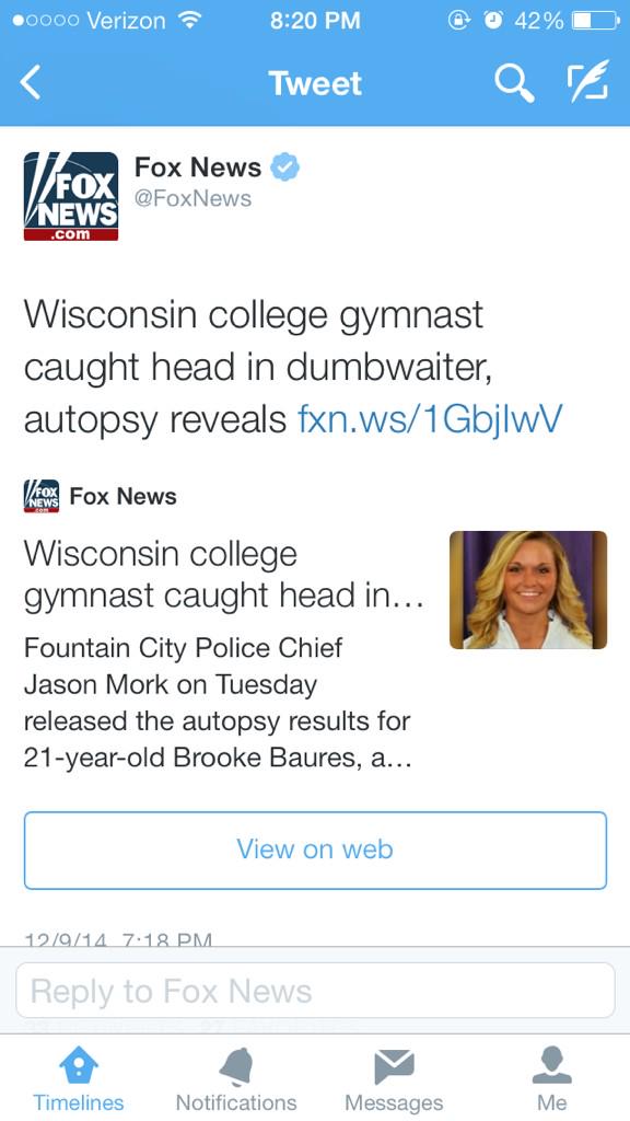 CYettru's tweet photo. Interesting to see a typo from a major news source - not so great for its reputation! #MCOM347 @FoxNews http://t.co/pNIl67h7CY