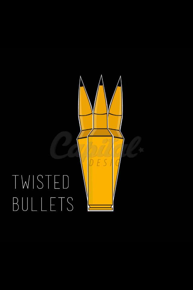 CapitalGFX's tweet photo. Here is the final product of "Twisted Bullets" logo,if you would like anything go to my website in my bio@RuthlessGFX http://t.co/8WvsXH6XLc