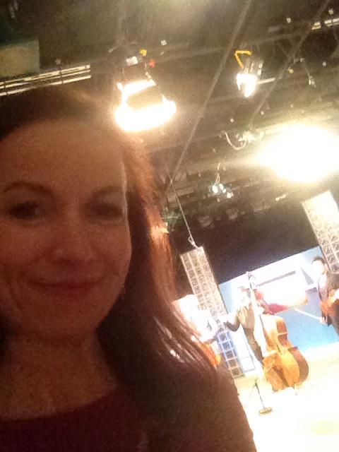 hopefulpam's tweet image. Let&apos;s rock this studio!  #WFYI #TIMEFORTHREE