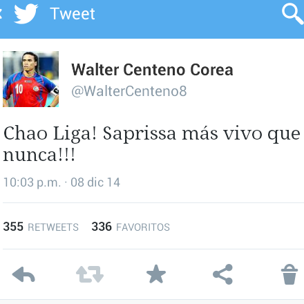 Este tuit les gustó mucho y a mi también. Feliz noche morados!