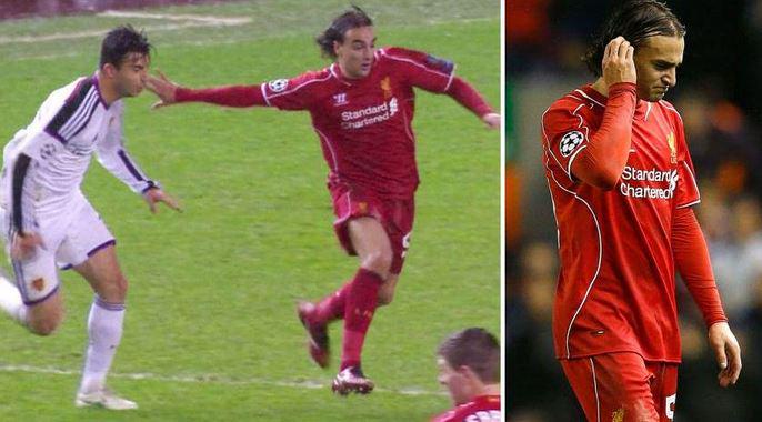 MailSport's tweet photo. GRAHAM POLL: Markovic hit Safari in the face and he deserved to be sent off http://t.co/JIeTWNAoId http://t.co/nTnxQ3Fsnb