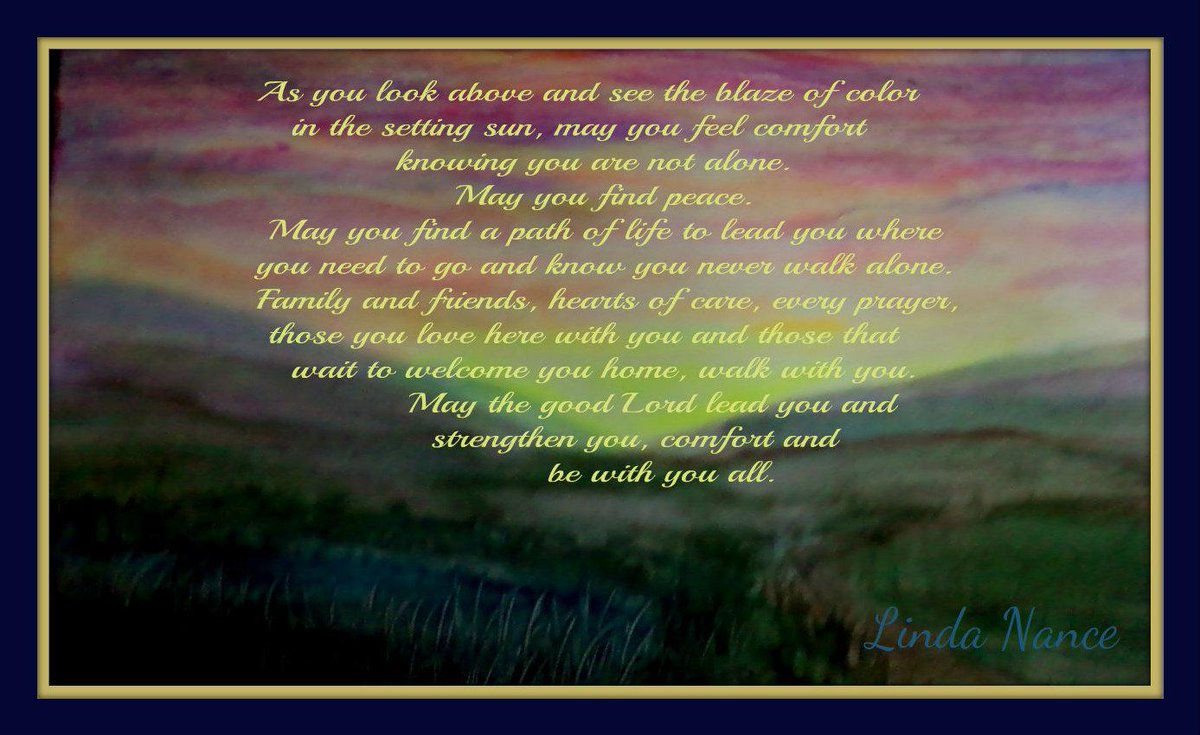 my watercolor/words.  May you find a path of life to lead you where you need to go and know you never walk alone