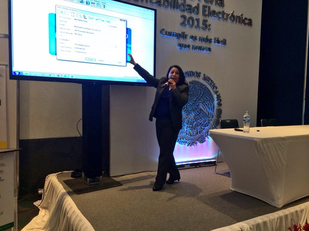 SATMX's tweet image. Sarah Rodríguez, Gerente de soporte @Aspeldemexico te ayuda en el cumplimiento de tu #ContabilidadElectrónica