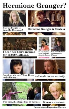 hg_hp's tweet photo. #hermionegrangeris...
Who is she? I remember when she slapped Draco! http://t.co/6G3Av3cjfB