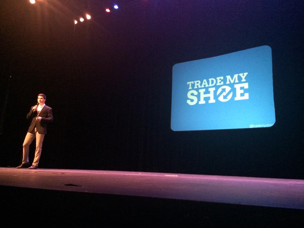 Ubiquity_PR's tweet photo. @trademyshoe let's leg amputees easily trade the shoes they don't use. #seedspotdemoday http://t.co/ANF2m0goy3