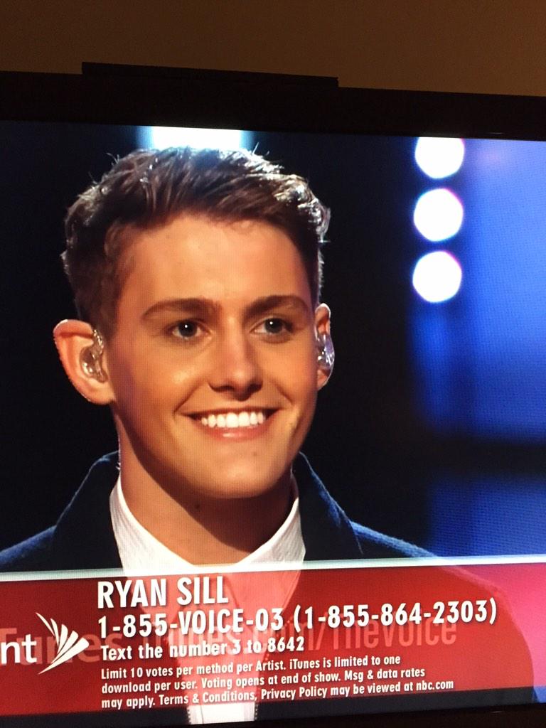 jamisonmcandrew's tweet photo. EVERYBODY VOTE FOR RYAN BECAUSE HE IS AMAZING AND I BELIEVE HE COULD WIN @ryansill #WildCardRyan #VoiceWildcard http://t.co/vaiOZ4f2e0