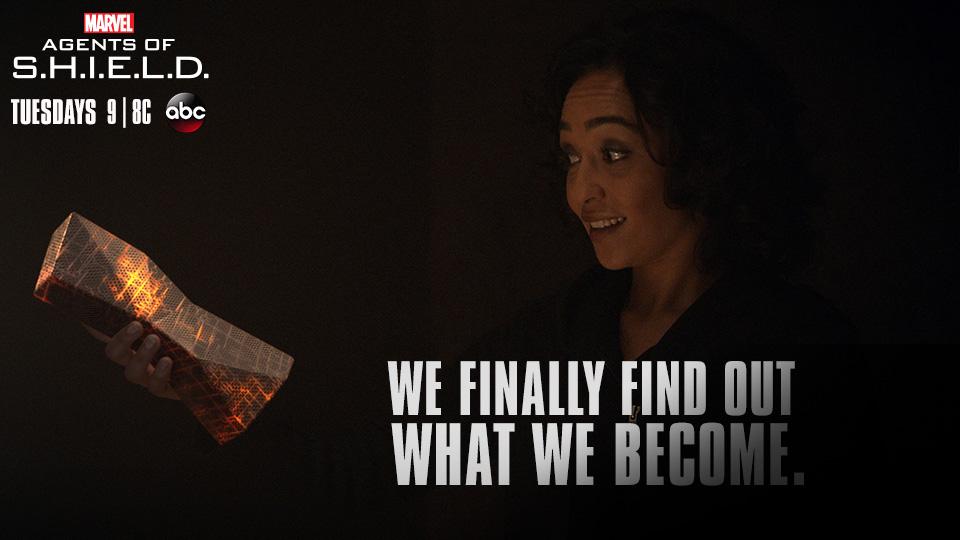 AgentsofSHIELD's tweet photo. "This doesn't destroy, it gives life." #AgentsofSHIELD http://t.co/98wgOqgQ6l