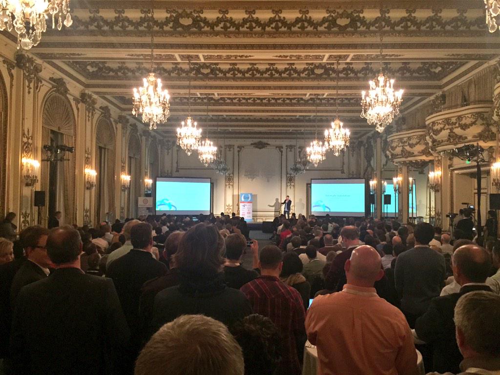 DanBrodovich's tweet photo. Ignite is packed! Looks like this years #LeanStartupConference will be another great success! #LeanStartup #Startups http://t.co/bQd39fzN0d