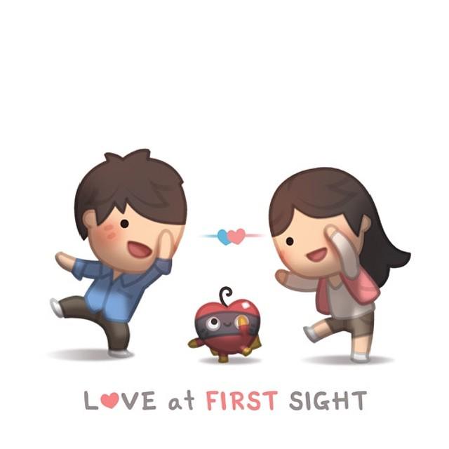 KeupidKreme's tweet photo. Are you believe in "Love at First Sight" ?? #love #lovestory #couple #cute #pacaran #inlove #instadaily #instapho... http://t.co/8lJOFVsqi6