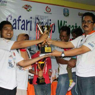 RadioWisata's tweet photo. Juara 1 Safari Radio Wisata 2014 http://t.co/fqWOqNjsHp