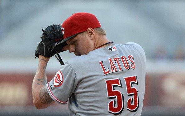 Oh em geee its baes birthday happy birthday Mat Latos       