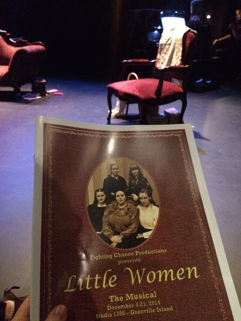 LauraGeluch's tweet photo. At Little Women the Musical with @grace_newson and Matthew love seeing my talented friends perform!! ❤️❤️❤️ http://t.co/oDhKgw8jiH