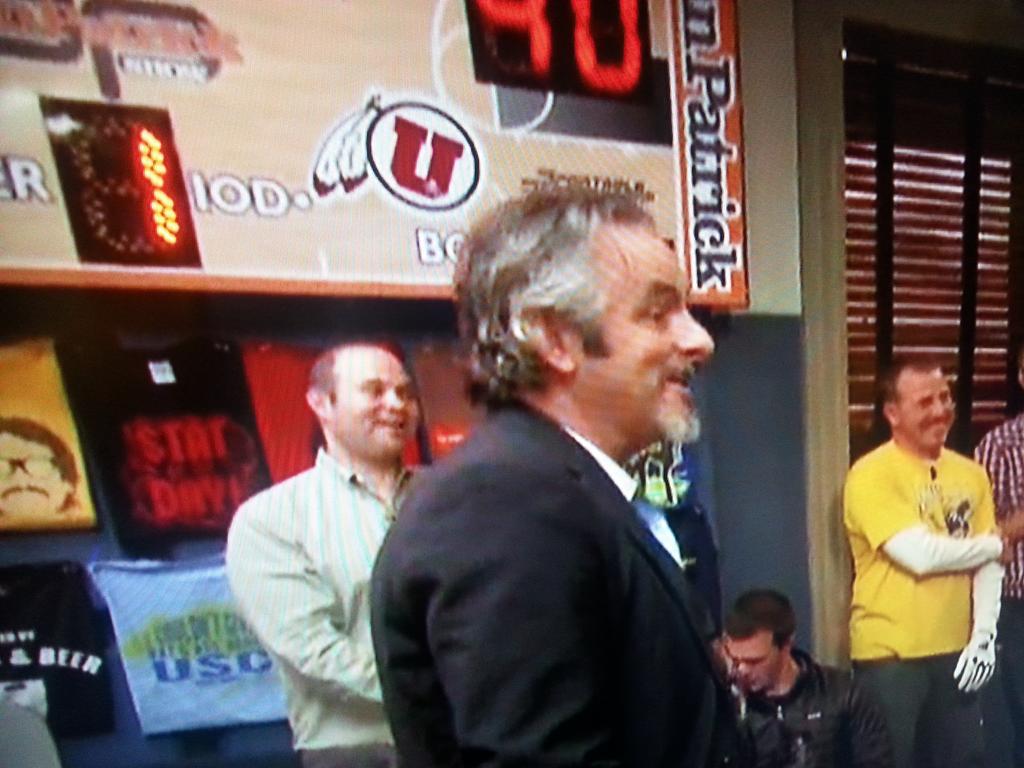 CardsUtes's tweet photo. Drum and feather represented! #feherty #dpshow http://t.co/cPve42Oelf