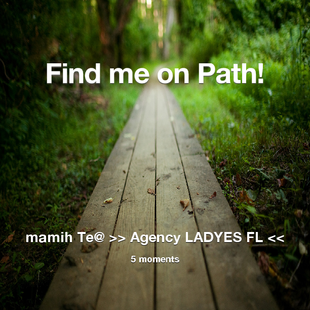 Find me on #Path now! Go to: path.com! #thepersonalnetwork