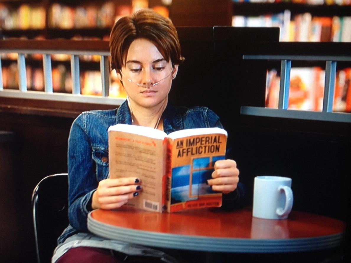Shailene Woodley reads. The fault in our stars, The