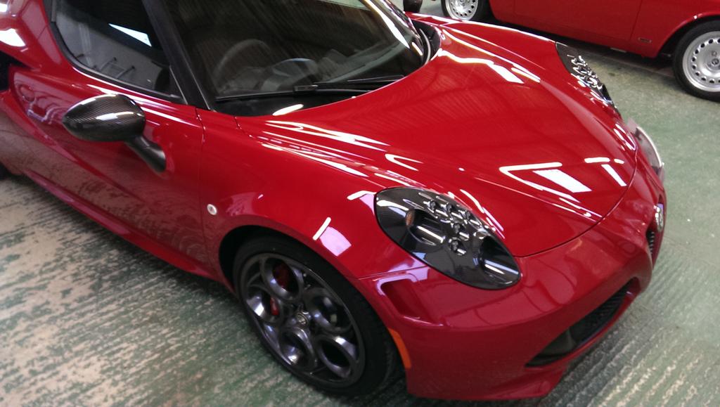 Gleammachine's tweet photo. Alfa 4c maintenance detail
#gleammachine #detailing #essex http://t.co/mKMEJ0OMow