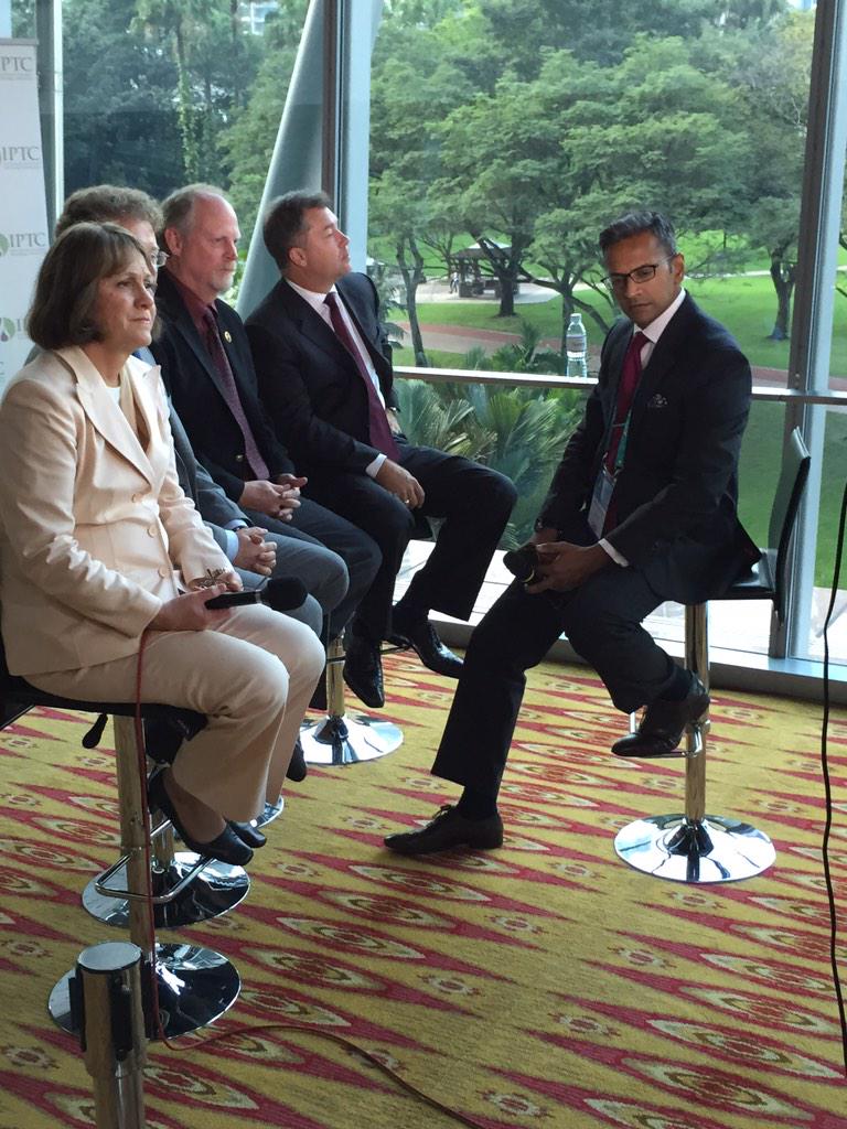 DavidKCurtiss's tweet photo. Society presidents prepping with @cnbcSri to talk about technology for future energy #IPTCKL @iptc_net_org http://t.co/6kEyVYQdcw