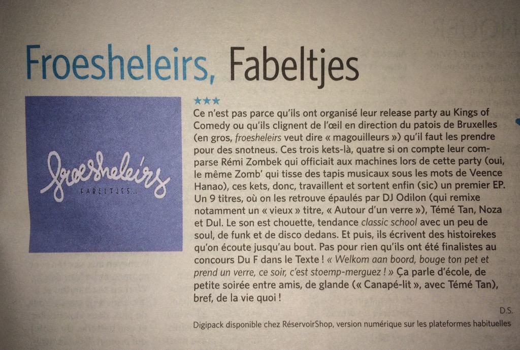 frshlrs's tweet photo. Ce genre d'article dans le MAD du journal Le Soir par @didierstiers merci ! :) http://t.co/4qy2LOaIuA