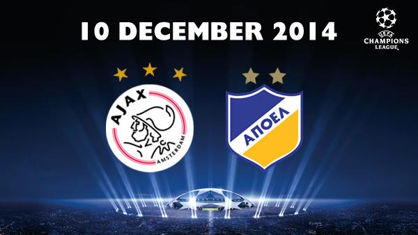 Update;Ajax- Apoel is uitverkocht! #CL #RT #ajax #ajaapo
