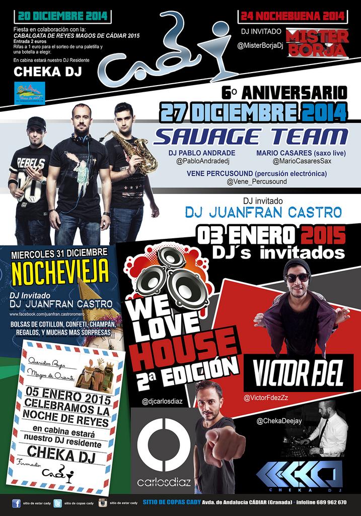cadycadiar's tweet photo. PROGRAMACION NAVIDAD 2014 http://t.co/z701XzBFtN