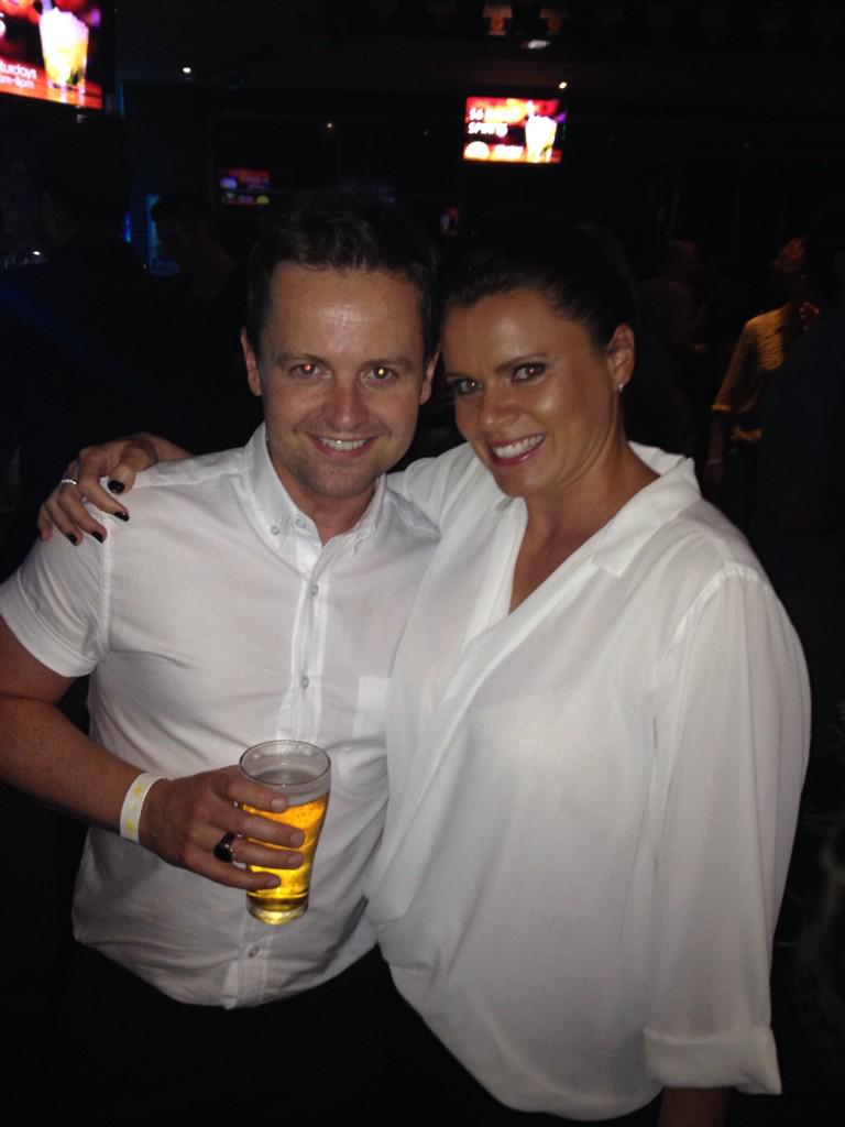 vickyworrall's tweet photo. So happy I got to meet @antanddec love those guys 😍😍😳😳 http://t.co/ytZBMxAiHR