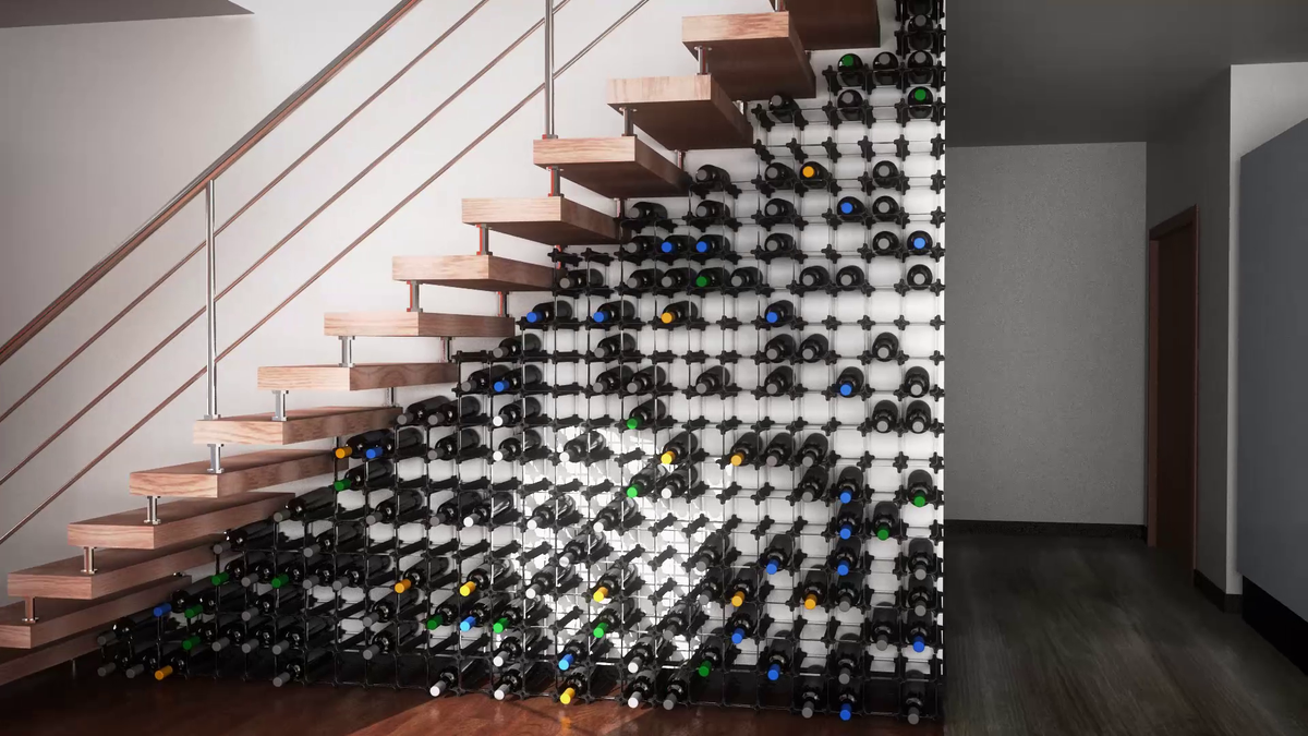 NOOKwineracks's tweet photo. Do you have a wasted under stair area? Fill it with NOOK &amp; maximise your space  http://t.co/9C5qnO7PL2 #winelover http://t.co/SVSpjCUdkM