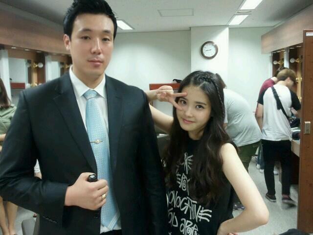 IU dan Mr. Park di tahun 2012 