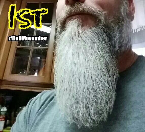 DoDRocketSauce's tweet photo. @GeneGillies is the #DoDMovember winner! I believe he made a deal with his wife to shave it if he won.
@dadsofdestiny http://t.co/GZDhONbGXw