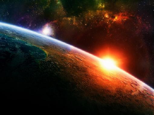 El amanecer...