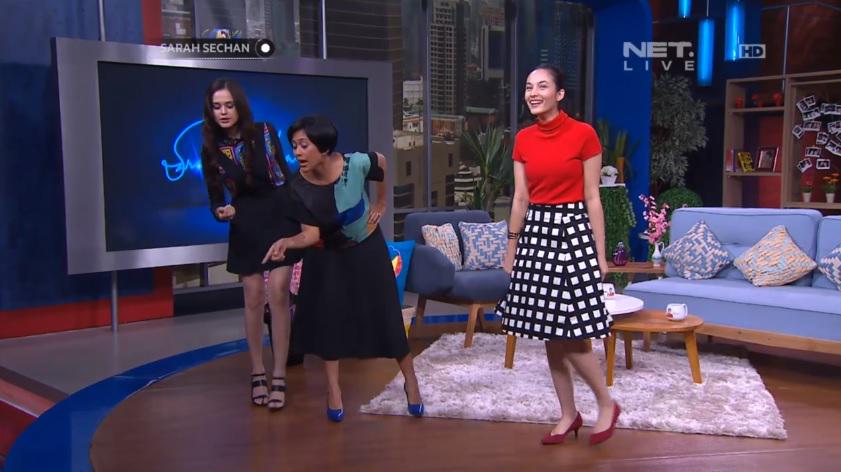 mdtvindonesia's tweet photo. Gimana akting @sarseh bersama @cutmeyriska &amp; @chelseaislan tadi di @SarahSechan_NET? http://t.co/wNWnHIs7bL