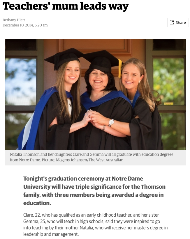 PrendivilleCC's tweet photo. Congratulations Natalia - what a great story of education bonding family. Very proud of you. http://t.co/4vfx0RHFBm