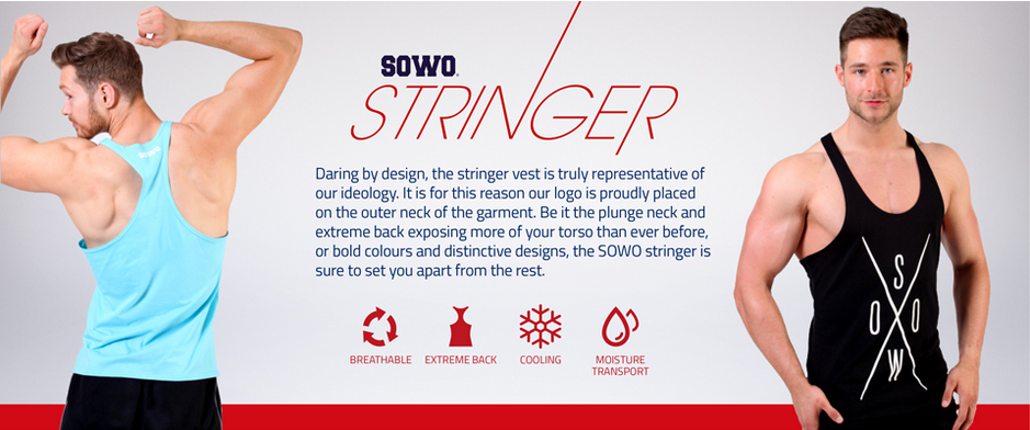 What's so special about our gym stringers on sowo.co.uk? Well, we've summarised for you...
