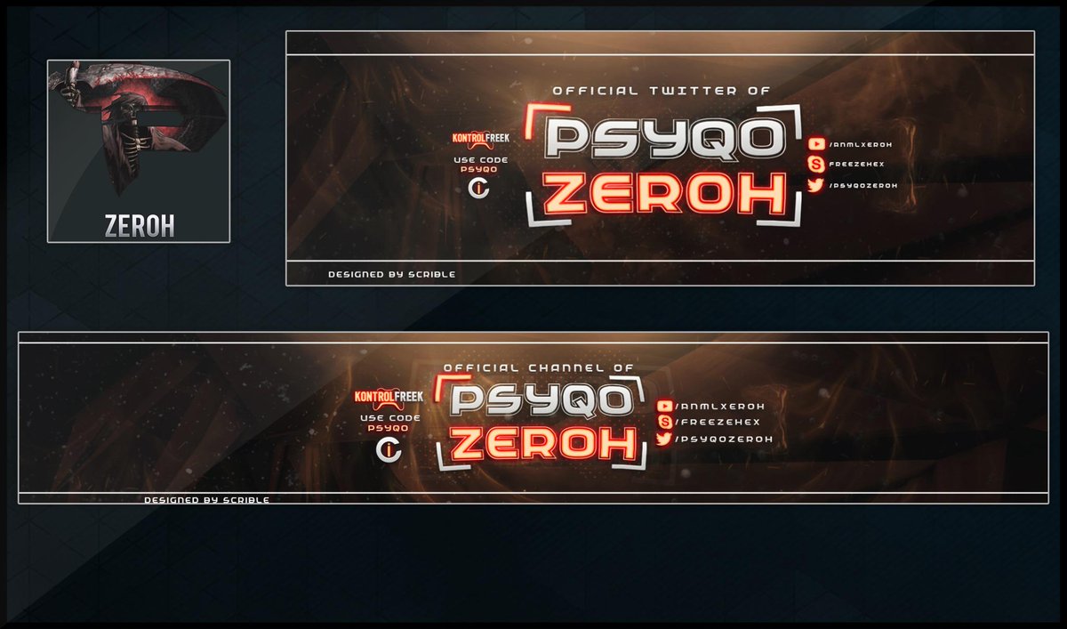 Scrible_'s tweet image. Revamp made for @PsyQo_Zeroh 
#PsyQoScrible ;)
Feedback?