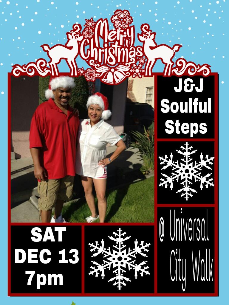 JandJSoulSteps's tweet photo. Come out to #CityWalkLA &amp; dance with us this Sat @ 7pm #JandJSoulfulSteps #5Towers #CityWalkHolidays #SoulLineDancing http://t.co/lkW5uBIWpy