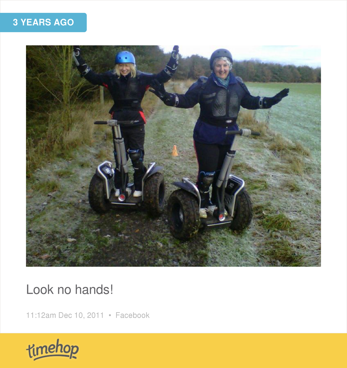 Lou1Horner's tweet photo. Wendy Andrews! Feels like yesterday! That was one cold morning! Haha http://t.co/EcOUUgA7Z3 http://t.co/dykysR6Mgx