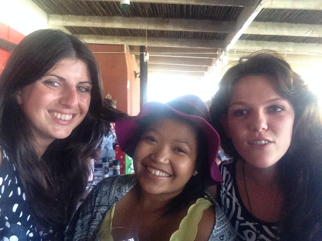 Chilled lunch with the besties!! #beyerskloof #winetasting #lunch #notdrunk #wink #besties #love