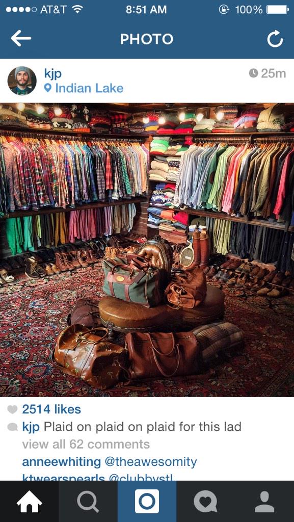 ClassicPrepMan's tweet image. Closet Goals...😍
