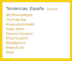 twitCADUS's tweet photo. #StopReforma, 6º TT de España. Los estudiantes de la US se movilizan para #SaveParciales. ¡GRACIAS A TODOS! http://t.co/tJ3U0sRpZM