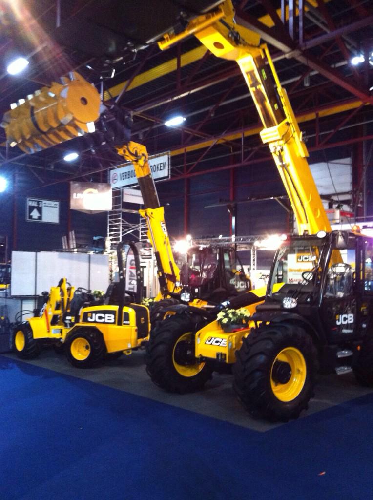 Bezoek onze JCB stand in WTC in LEEUWARDEN tm 14 dec