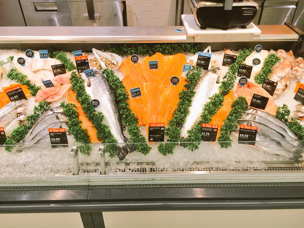 PaulS_WH's tweet photo. What a great catch. Whole Scottish Salmon and Salmon sides on offer at  @Sainsburys #Leigh #Xmas #N07JS http://t.co/296DezE4Vq