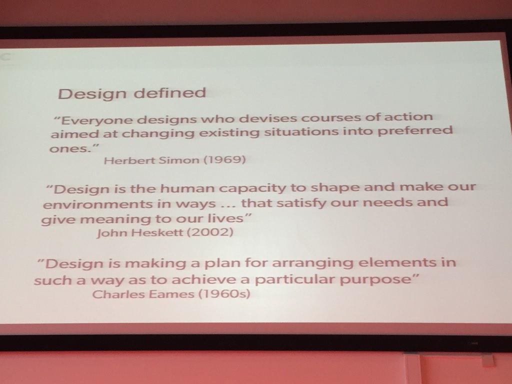 Usefully vague definitions of design #scskarlstad2014 